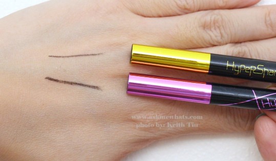 Maybelline HyperSharp Wing and HyperSharp Liner review_brush strokes difference